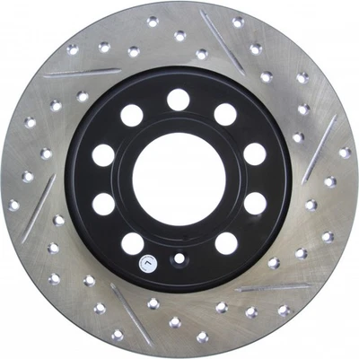 StopTech For Volkswagen GTI 2011-2020 Sport Brake Rotor Slotted & Drilled - Image 1 of 4