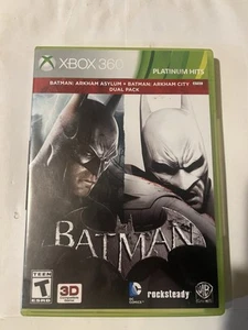 Batman Arkham Asylum + Batman Arkham City Dual Pack - Picture 1 of 6