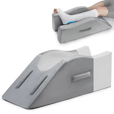 Almohadas de elevación de piernas para después de cirugía, lesión o descanso - memoria de apoyo... Foto 1 de 4