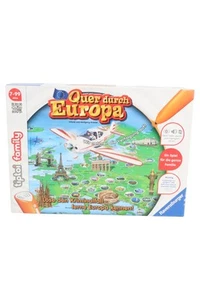 Ravensburger tiptoi Quer durch Europa Lernspiel Wissensspiel ab 7 J. - Bild 1 von 2