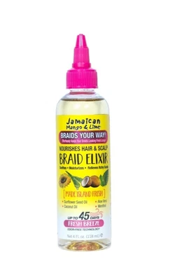 Elixir trenzado de mango y lima jamaicano tratamiento anti-frizz - 4 fl oz Foto 1 de 2