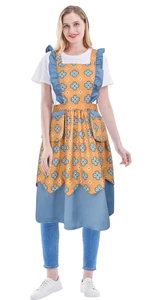 Aprons for Women with Pockets Floral Cute Cotton Apron for Cooking Pinafore D... - Bild 1 von 5