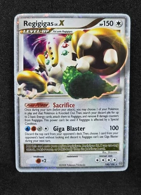 Regigigas Lv.X 100/100 Stormfront Ultra Rare - MP - Image 1 of 3