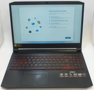 Acer Nitro 5 15.6" Intel i5, 8GB Ram 512GB SSD Nvidia GTX 1650 Gaming Laptop - Afbeelding 1 van 10