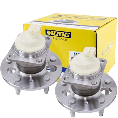 Juego de cojinetes de cubo de rueda trasera MOOG 512357 para Chevy Impala Venture Pontiac Montana Foto 1 de 4