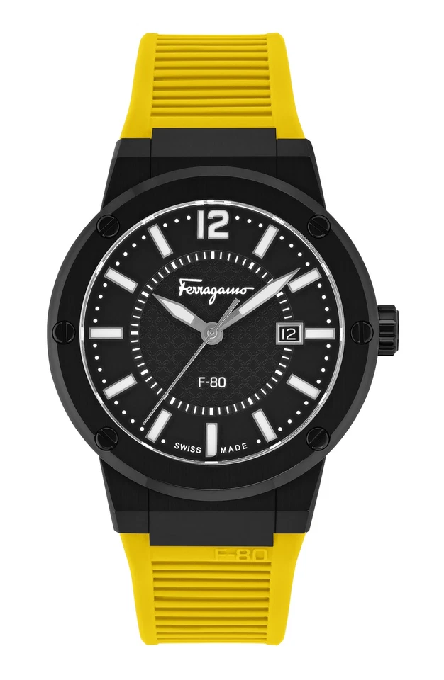 Ferragamo Men's F-80 44mm Quartz Watch SFHY01522