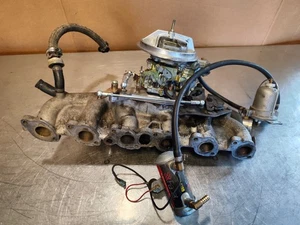 CARBURATEUR DOUBLE CORPS WEBER BMW SERIE 3 E21 323i M20B23 38DGMS COMPLET - Picture 1 of 12