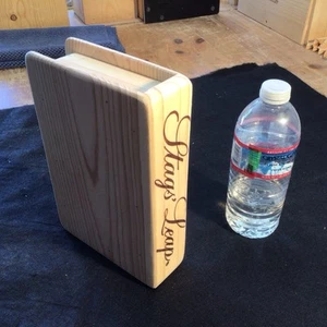 Wine box Wood Book Box - Picture 1 of 3