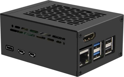 X1300 C1 Metallgehäuse für Raspberry Pi 5 X1300 HDMI CSI X1001 NVMe Shield - Bild 1 von 4