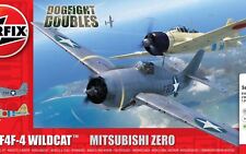 A50184 Airfix Grumman F-4f4 Wildcat & Mitsubishi Zero Dogfight Double in 1 72