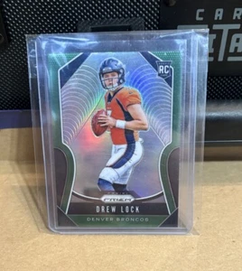 DREW LOCK 2019 Prizm RC Green SP Holo Parallel Variety Seahawks Color Match #304 - Picture 1 of 2