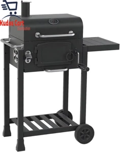 CosmoGrill Outdoor Jr. Smoker Barbecue Charcoal Portable BBQ Grill Outdoor Cook - Picture 1 of 12