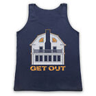 AMITYVILLE HOUSE UNOFFICIAL GET OUT HORROR MOVIE FILM ADULTS VEST TANK TOP