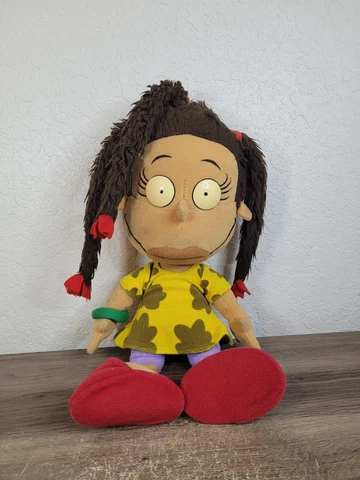 Rugrats Plush Susie Carmichael African American Girl Braids Large Doll Figure Cover