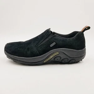 Merrell Black Jungle Moc Midnight Slip-On Shoe Suede Leather Women’s Sz 8 EUC - Picture 1 of 21