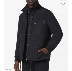 Marc New York Floyd Zig-Zag Quilted Blouson Jacket NWT Large - Picture 1 of 6
