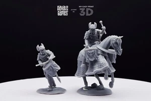 Dragon Army Drummer Foot&Mounted Davale Games 3D Printed With High Quality Resin - Picture 1 of 12