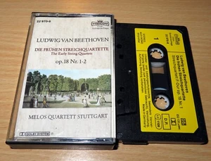 Ludwig van Beethoven - frühen Streichquartette / Klassik Musik MC Kassette 181 - Bild 1 von 2