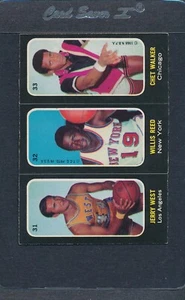 1971/72 Topps Trios #31/32/33 West/Reed/Walker EX/MT *54 - Bild 1 von 1