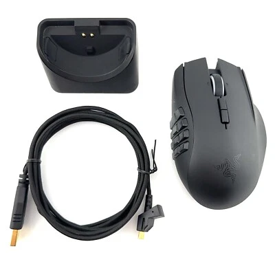Razer Naga Epic Chroma MMO Wired/Wireless Gaming Mouse (Model: RC30-012301) - Image 1 of 4