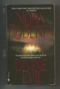 Divine Evil by Nora Roberts 1992 Paperback Good to VG cond. Bantam Orig $7.99 D - Picture 1 of 2