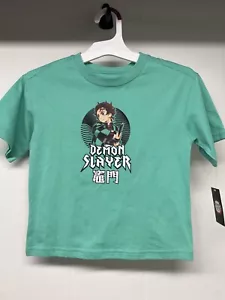 Demon Slayer Tshirt In Sz Kids 4/5 Unisex Boys KIMETSU NO YAIBA manga Anime - Picture 1 of 7