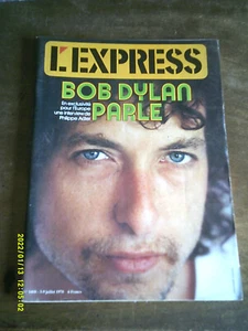 1978 REVUE L EXPRESS BOB DYLAN PARLE TOUR DE FRANCE RDV BERNARD HINAULT - Imagen 1 de 8