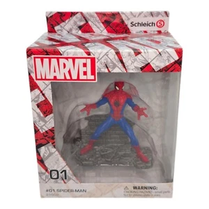 Schleich Marvel Spider-man figure 21502 germany 4" vinyl diorama #01 new - Picture 1 of 8