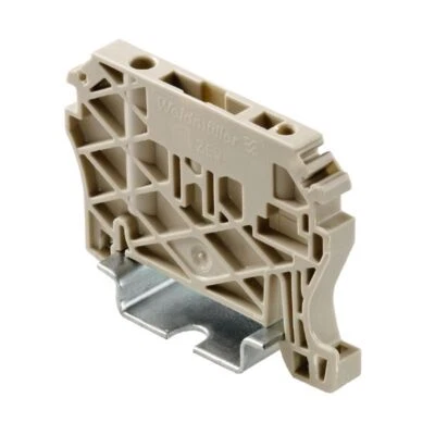 10pcs WEIDMULLER ZEW 35 9540000000 End Bracket 6 mm Width Dark Beige New ✦KD - Image 1 of 4