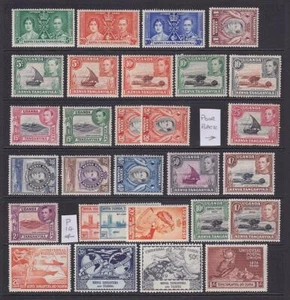 KUT GVI MM Stamps. 1937 - 1952. Cat approx £210. - Picture 1 of 5