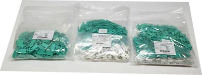 SC/UPC Duplex Epoxy & Polish Connector, MM Aqua, 2mm Boot, Pre-Radiused (100 pk) - Image 1 of 2