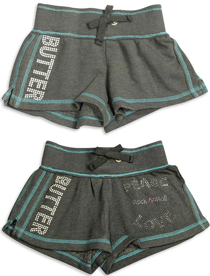 Auténticos pantalones cortos deportivos Butter súper suaves serigrafiados y adornados con logotipo Foto 1 de 1
