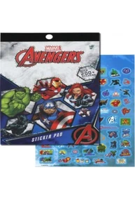 Marvel Avengers Sticker Pad 4 Sheets/Pack Over 200pcs Party Favor for Kids - Picture 1 of 3