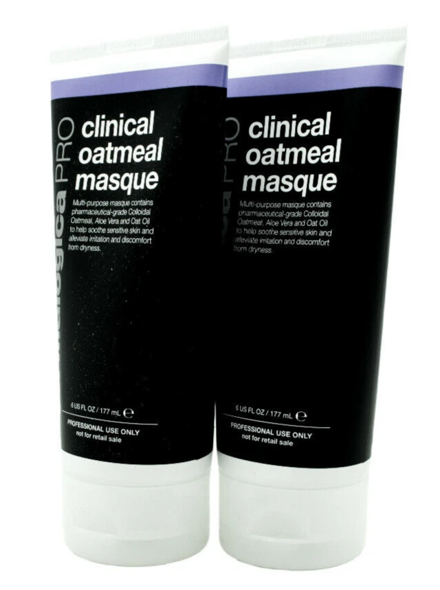 Dermalogica Clinical Oatmeal Masque Professional ( 6 fl oz/177mL ) 2 PACK / NEW  - Image 1 of 3