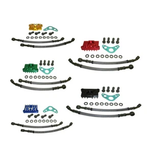 Placa de enfriador de aceite de motor para 50cc 125cc 140cc Pit Dirt Monkey Dax moto ATV - Imagen 1 de 14