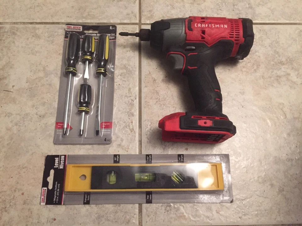 Craftmas CMCF800 20V 1/4  Cordless Impact Drill Driver (Tool Only) Used Lot - Image 1 of 1