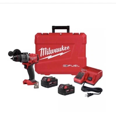 1/2in Milwaukee M18 Brushless Hammer Drill. Includes Battery And Charger  - Image 1 of 4