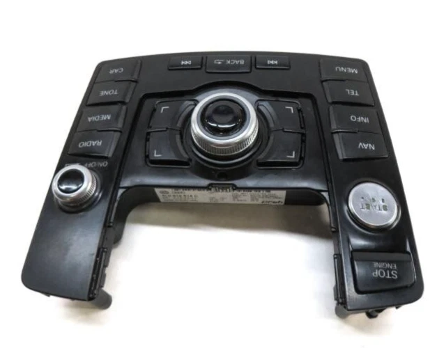 2012-2015 Audi Q7 Console Mounted Radio Control Panel 4L0919614C Fatcory OEM - Image 1 of 4