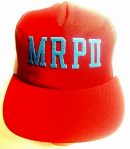 MRPII (Manufacturing Resource Planning) Mesh Snapback Truckers Hat  USA - Picture 1 of 8