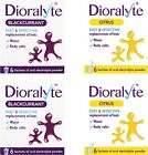 4 x DIORALYTE Oral Electrolyte Sachets (6 per pack) - Blackcurrant/Citrus