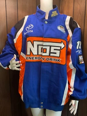 Chaqueta Nascar Chase Authentics Pit Kyle Bush #18 Nos Chaqueta de Colección Nacional L Foto 1 de 4