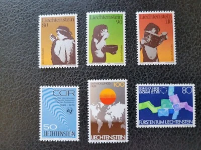 Liechtenstein: 73 Diff MNH & MH, #366 / #686, Scott Catalog Value $ 34.60 - Image 1 of 4