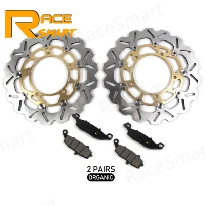 Pastillas de rotores de disco de freno delanteras para Suzuki Vstrom DL650 2012 / GSR750 ABS 2011-2014 Foto 1 de 4