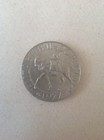 Queen Elizabeth II 1977 Commemorative Silver Jubilee Coin Very Rare.