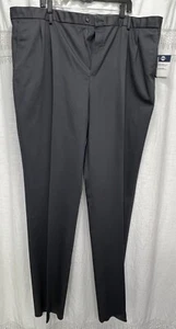 Men's Paul Fredrick Grey Smoke Dress Slacks Size 44 NWT Rough Hem - Picture 1 of 6