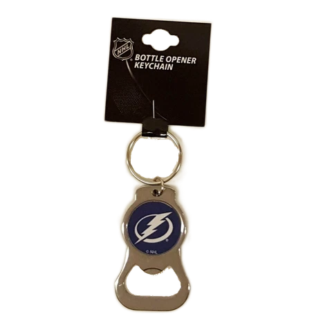 Tampa Bay Lightning Key Chain Bottle Opener Keyring Cover