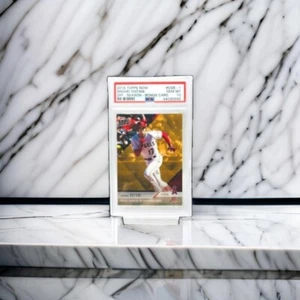 PSA10 Shohei Otani 2018 Topps Rookie Award Rookie King Gold Rookie raro usado - Imagen 1 de 4
