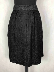 VINTAGE Falda Larga Mujer Antiguo Rayon Talla XS - 38 - Imagen 1 de 5