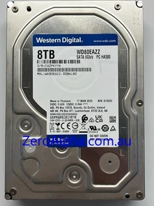 WD80EAZZ-00BKLB0 Western Digital, 17MAR2023 Data Recovery - Picture 1 of 1