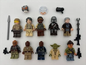 Lego Star Wars Minifigures Lot Yoda Mace Windu mandalorian And More - Picture 1 of 4